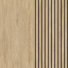 Modern 3D Wood Pattern Wall Panels, Eco-Friendly Self-Stick Decorative Board for House Upgrading， wall stickers