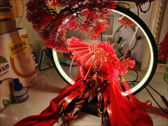 LED Light Ring Ornament Chinese-style Photography-specific Ambient Light Display Stand Creative Desktop Home Decoration Ornament