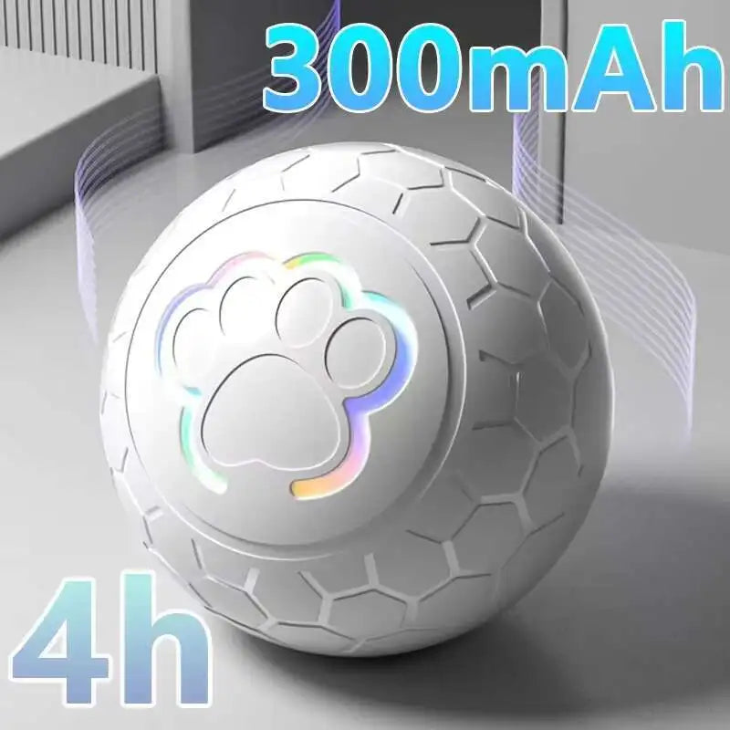 Smart Interactive Dog Toy Ball – USB RGB Rolling Ball Pet Shop