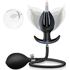Expand Inflatable Anal Plug Huge Buttplug Big Anus Dilators Stimulate Sex Toys For Women Men Adult Masturbator Prostate Massager