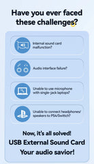 Essager External USB Sound Card To 3.5mm Mic Headphone Jack Stereo Headset Audio Microphone Adapter Speaker Interface For Laptop