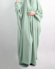 Muslim Prayer Garment Dress Wp,em Women Hijab Dress Abaya Hooded  Long Khimar Jilbab Burka Eid Abayas Gown Eid Niqab Ramadan