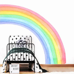 Large Rainbow Wall Stickers Home Decor living Room Bedroom Children's Room Decoration Self-adhesive PVC Graffiti Stickers