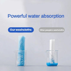 100PCS Disposable Face Towels – Soft Pearl Cotton Makeup Remover