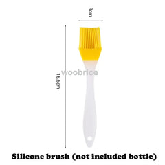 2in1 Kitchen Spray Oil Dispenser Oil Sprayer Polisher Or Only Brush Spray for Air Fryer Salad Grilling Roasting Cooking Kitchen