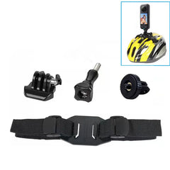 Vamson for GoPro 13 12 11 10 9 Adjustable Bike Helmet Strap Head Belt Mount Holder Adapter for Insta360 X5 X4 DJI Action 6 5 Pro