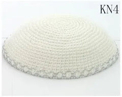 16/17cm HANDMADE KNITTED YARMULKE KIPPAH