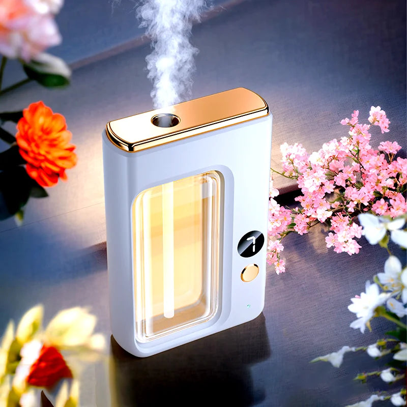 Fragrance atomizer, aromatherapy machine, digital display, 7-speed adjustable, Shangri-La, Hilton, only the true self Home Decor fragrance