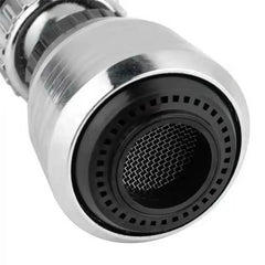 Kitchen Stainless Steel Faucet Sprinkler Water-saving Device Lengthening Rotating Splash Proof Sprinkler Spray Extender Bubbler Kitchen Tools, Kitchen Cleaning