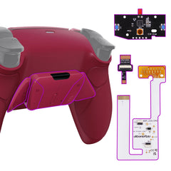 eXtremeRate Programable RISE4 V3 Remap Kit for ps5 Controller BDM-030/040/050, Upgrade Board & Redesigned Back Shell & Buttons