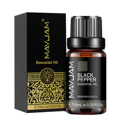 MAYJAM Essential Oil Citronella Jasmine Eucalyptus Sweet Orange Lemongrass Grapefruit Black Pepper Cajeput Cypress Ginger Scents