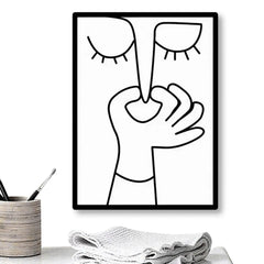 Funny Toilet Wall Decor – Humorous Bathroom Art Sign for Home
