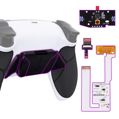 eXtremeRate Programable RISE4 V3 Remap Kit for ps5 Controller BDM-030/040/050, Upgrade Board & Redesigned Back Shell & Buttons