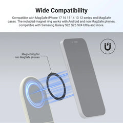 NEEWER BASICS Magnetic Wireless Remote Control Phone Camera Grip with 2 in 1 Light  For   iPhone MagSafe Samsung