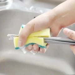 Double-Sided Magic Cleaning Sponge – Pot & Rust Remover