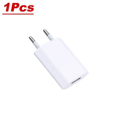 1-5Pcs Mini Universal 5V 1A EU Plug USB Wall Phone Charger For iPhone Samsung Xiaomi Redmi Google Huawei Charger Power Adapter
