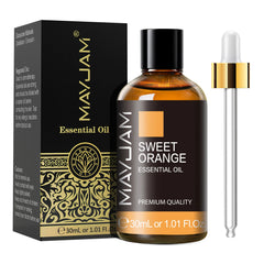 MAYJAM Essential Oil Citronella Jasmine Eucalyptus Sweet Orange Lemongrass Grapefruit Black Pepper Cajeput Cypress Ginger Scents