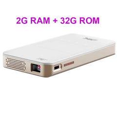 Smartldea Newest Arrive HD Mini Smart DLP 4K Projector Android 13.0 5G WiFi BT Build-in Speaker Battery Pocket Phone Projectors