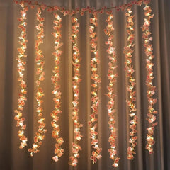180CM Artificial Sakura Flowers Vine for Wedding Decoration Garden Arch Home Room Decor Party Bridal Fake Silk Outdoor Ornament