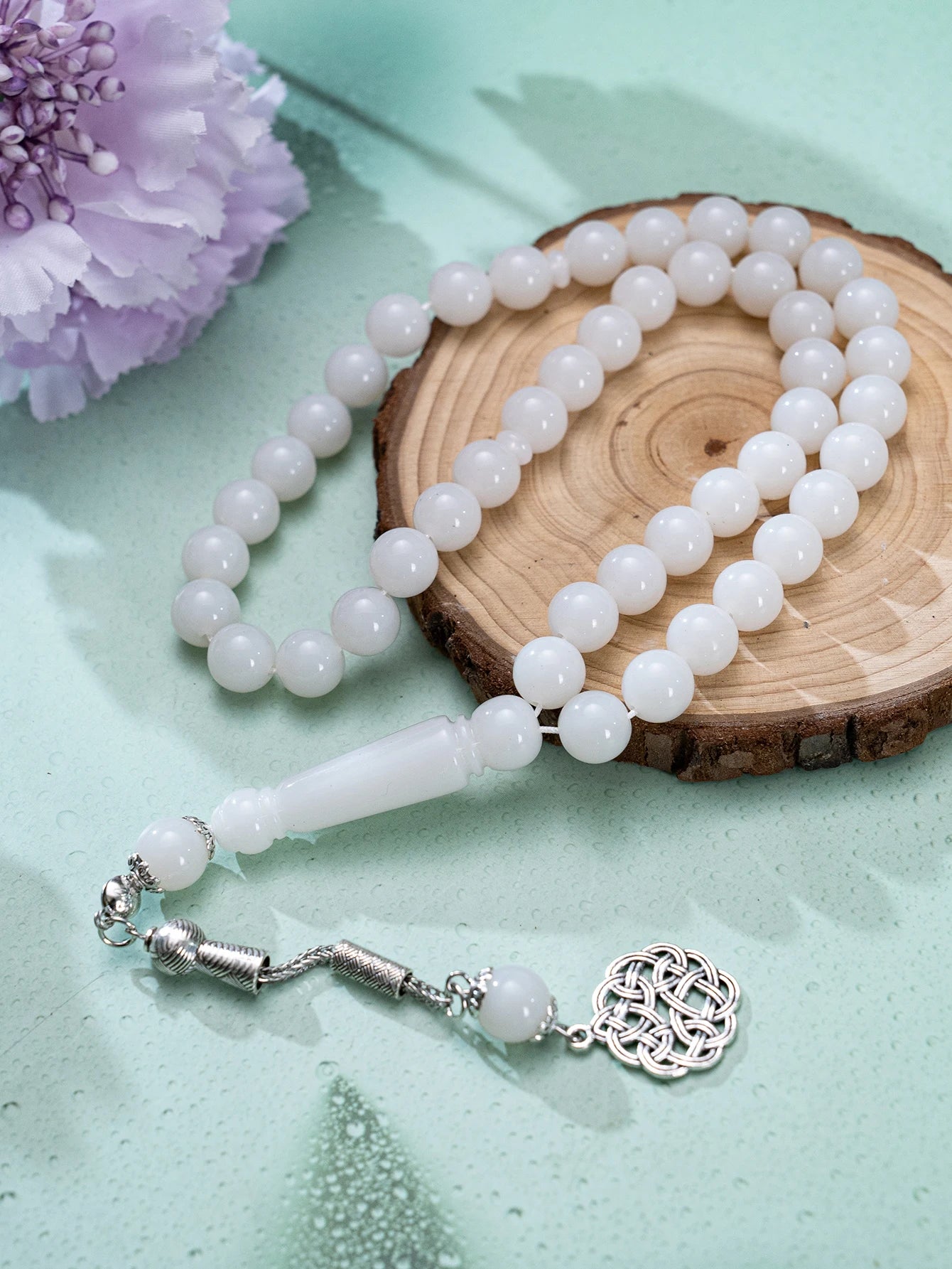 High-Quality Handmade Prayer Beads - 5 Classic Colors for Prayer & Meditation & Tasbih