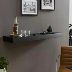 Modern Minimalist Wall-mounted Wine Cabinet Wall Rack Storage Rack Suspended Wall Rack Hidden Floating Shelf Home Decoration Kitchen & Dining Furniture