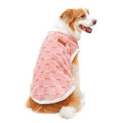 1.5-25kg Flannel Dogs Clothes Winter Warm Sweater Pet Clothing Golden Retriever Dog Coats Sweatshirt Pets Puppy Pullover Vest Pet Shop Pet Clothing