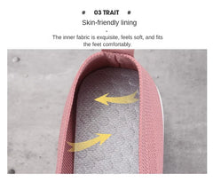 Women’s Breathable Knitted Flat Shoes – Spring Summer 2026