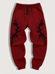 2025 Men's Gothic Print Casual Jogging Sport Pants Multifunctional Couple Pants Fashion Hip Hop Pants Comfortable Sport Pants