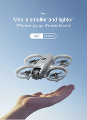 D16 Mini Drone 8K HD Dual Camera Profesional 180° Electric Adjustable GPS Positioning Obstacle avoidance Bushless UAV 2026 New