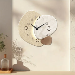 Modern Simple Wall Clock, Silent Quartz Clock, Bedroom Clock Living Room Sofa Background Decoration Wall Clock, No Battery Home Decor