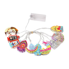 Ramadan Eid Mubarak LED Moon Star String Lights 2026