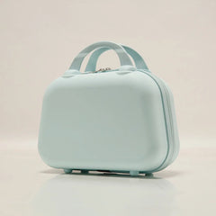 New Hot Sale 14 Inch Solid Color Luggage Small Carry On Suitcase Portable Travel Box Storage Bag Lightweight Boarding Case