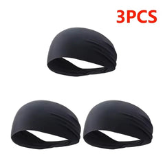 Sport Headband Fitness Sweat Bandage Head Hair Band Tennis Yoga Absorb Sweat Head Band Basketball Running Sweatband Women Men