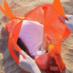 New New Travel  Children's Cartoon Toy Storage Bag Swimsuit Storage Bag Big Eye Handheld Toiletry Bag