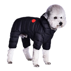 Winter Dog Clothes Overalls for Small Medium Dogs Luxury Fashion Lightweight Down-Like Cotton Padded Puppy Coat Soft Warm Jacket Pet Shop Pet Clothing