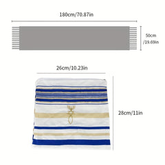 New Jewish Tallit Prayer Shawl Women Ladies Men assel Prayer Scarf Arabic Scarves Prayer Shawl Talis 52x180cm