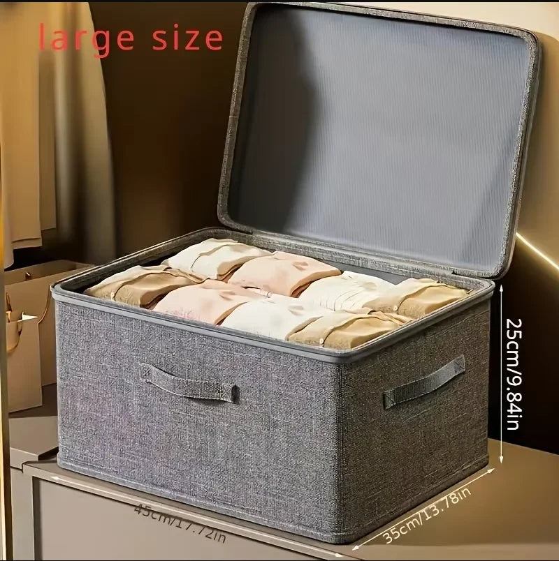 Zipped Fabric Clothes Storage Box – additional product image