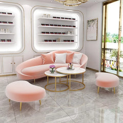 Luxury Living Room Sofa Minimalist Modern Relaxing Corner Sofa Armchair Bedroom Corner Sofa Modernos Para Sala Lounge Living Room Furniture
 Set