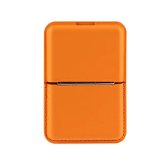 Ultra Thin Premium Magnetic PU Leather Phone Adsorption Stand Card Slot Holder Universal  Device Pouch Card Holder Accessories