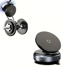 360° Adjustable Vacuum Magnetic Phone Holder for Magsafe, Magnetic Suction Cup Phone Mount, Phone Holders for Car Dashboard