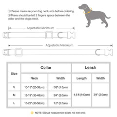 Personalized Dog Collar Leash PU Leather Dog Collars With Walking Lead Rope Free Custom Pet ID for Small Large Dogs Pug Pet Shop