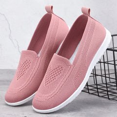 Women’s Breathable Knitted Flat Shoes – Spring Summer 2026