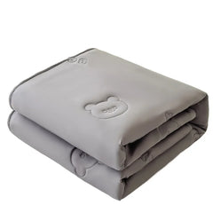 Ultrasonic Quilted Queen Fitted Sheet Waterproof King Mattress Protector with Elastic Band Anti-Mite Soft Breathable Bed Cover
