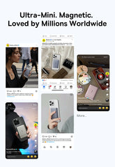 Baseus Qi2 Magnetic Power Bank With Kickstand PD 20W 5000mAh Portable Wireless Fast Charging PowerBank For iPhone Samsung Xiaomi
