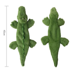 Funny Simulated Animal No Stuffing Dog Toy with Squeakers Durable Stuffingless Plush Squeaky Dog Chew Toy Crinkle Pet Squeak Toy Pet Shop