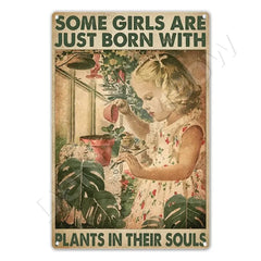 Be Kind to Your Mind Retro Tin Signs Inspirational Quotes Wall Art Sign Muse Vintage Home Room Garden Decor Hippie Girl Poster