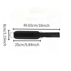 1pc Ankle Straps for Cable Machines Padded Ankle Cuffs for Leg Exercise WorkoutsFully Adjustable and Breathable Ankle