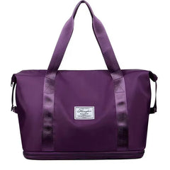 Large Capacity Universal Wheel Travel Bag Portable Handheld Luggage Bag with Roller Storage Fitness Bag 2024 New Model
