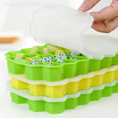 37 Grids Silicone Meatball Mold With Lid Honeycomb Rice Ball Maker Fish Balls Beef Balls Mold Meat Tools Kitchen Accessories