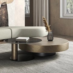 Modern Design Coffee Table Round Metal Luxury Living Room Coffee Tables Minimalist Nordic Stoliki Kawowe Living Room Furniture